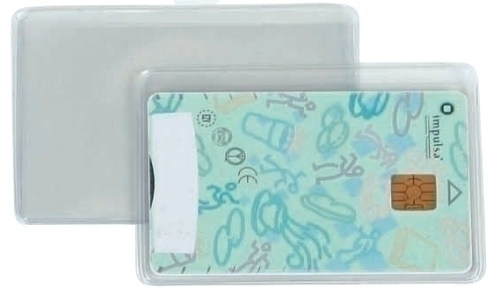 FUNDA CARNET IBERP.PVC 150µ 55x85 P/50