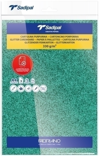 CARTULINA PURPUR.A4 SADIPAL VD P/3