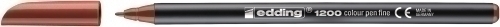 ROTUL.EDDING 1200  MARRON