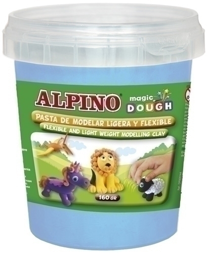 PASTA MODELAR ALPINO MAGIC DOUGH CYAN