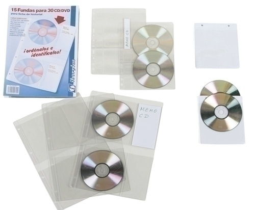 [4752CDR] FUNDA CD/DVD IBERP. A4 4T.RFZ.2 DPT P/15