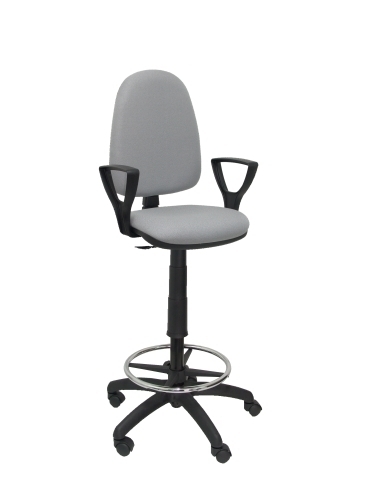 [T04CPBALI40BGOLF] TABURETE PIQUERAS AYNA C/BRAZOS GRIS