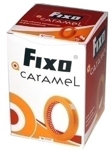 [75005100] CINTA ADHESIVA FIXO CARAMEL 66x12