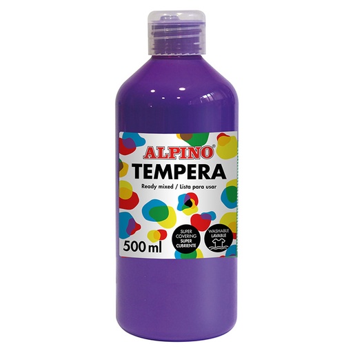 [DM010182] DM010182 tempera 500 ml Botella Violeta