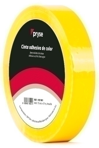 [1851901] CINTA ADHESIVA PRYSE OPP 19x63 AMA. - Pack de 6 unidades