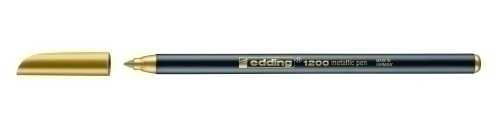 ROTUL.EDDING 1200 METALLIC  ORO