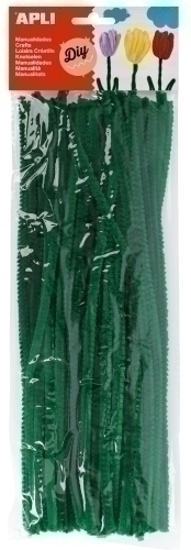 [13275] LIMPIA PIPAS APLI VERDE 30 cm. B/50 - Pack de 5 unidades