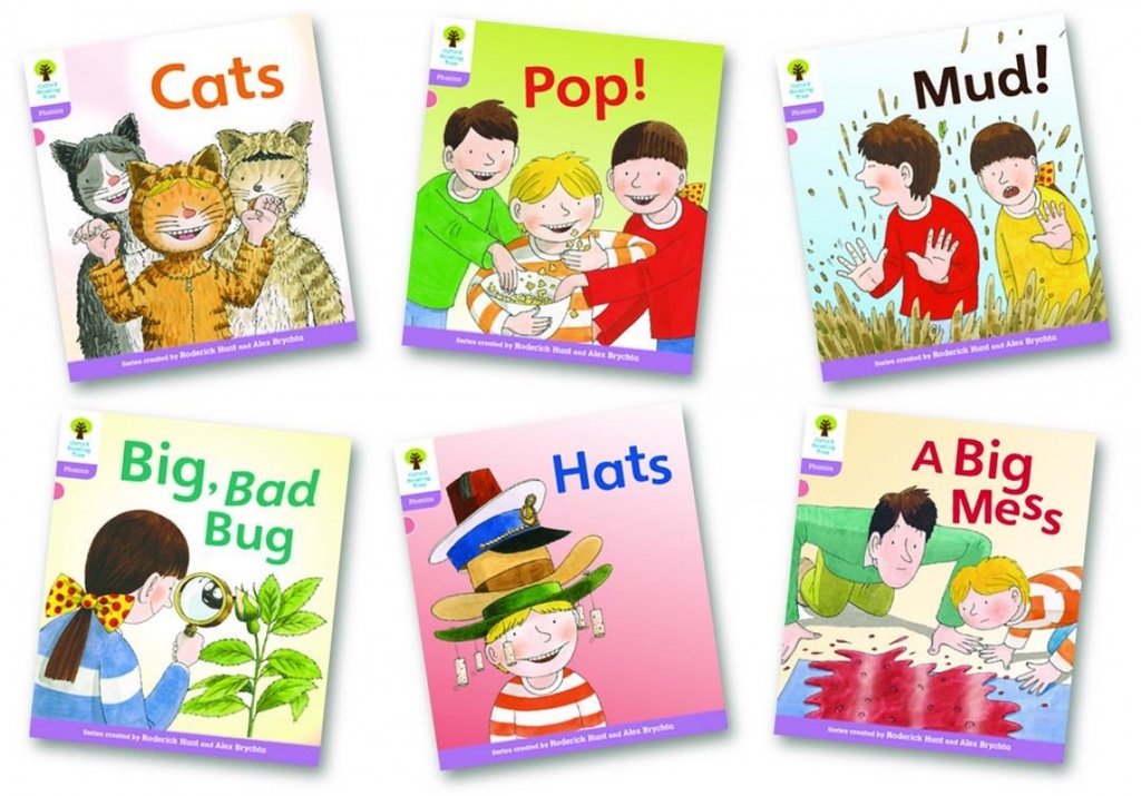 Oxford Reading Tree 1+: Floppys Phonics Fiction. Pack of 6