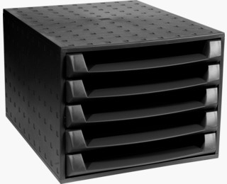 [221014D] 221014D cajonera para oficina Negro