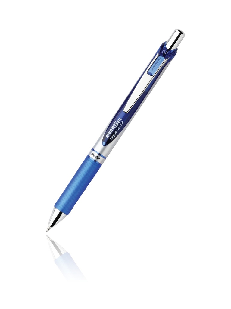 EnerGel Bolígrafo de gel de punta retráctil Azul 12 pieza(s)