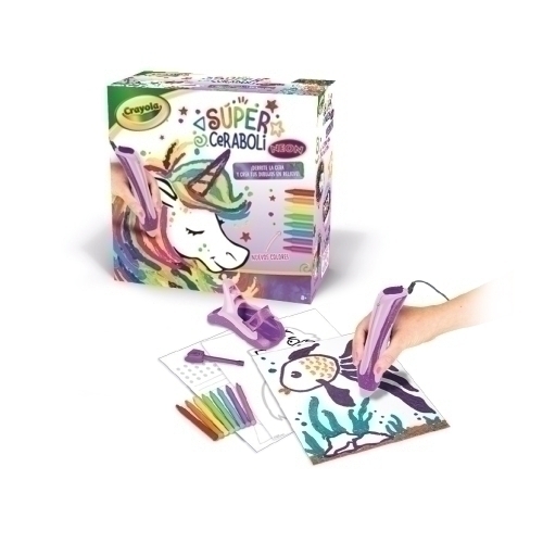 [25-0507] JUEGO CRAYOLA SUPER CERABOLI UNICORNIO N