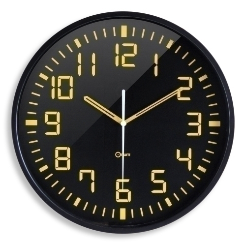 [2110230011] RELOJ PARED CEP ANALOGICO 30 CM NEGRO