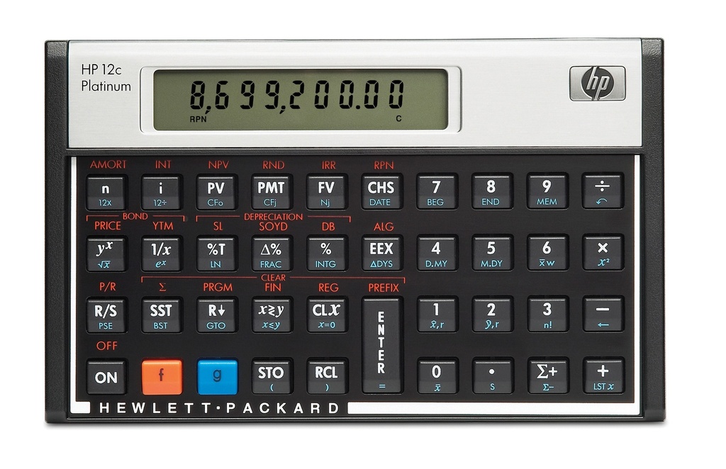 CALCULADORA FINANCIERA HP 12C