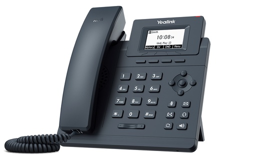 [1301048] SIP-T30P teléfono IP Negro LCD