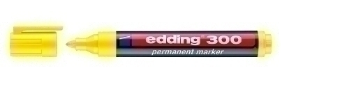 ROTUL.EDDING  300 AMARILLO