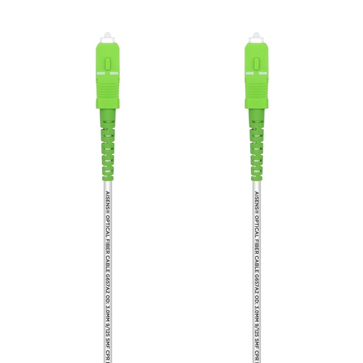 [A152-0498] A152-0498 Cable de fibra óptica e InfiniBand 10 m SC Blanco