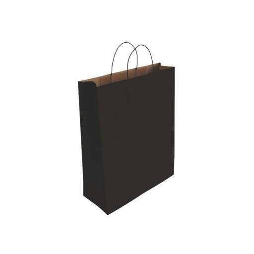 [329843] 329843 bolsa de papel Negro