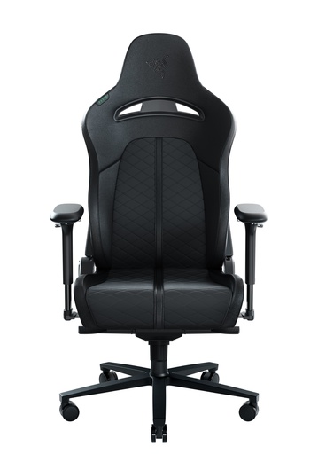 [RZ38-03720100-R3G1] Enki Silla para videojuegos de PC Asiento acolchado Negro