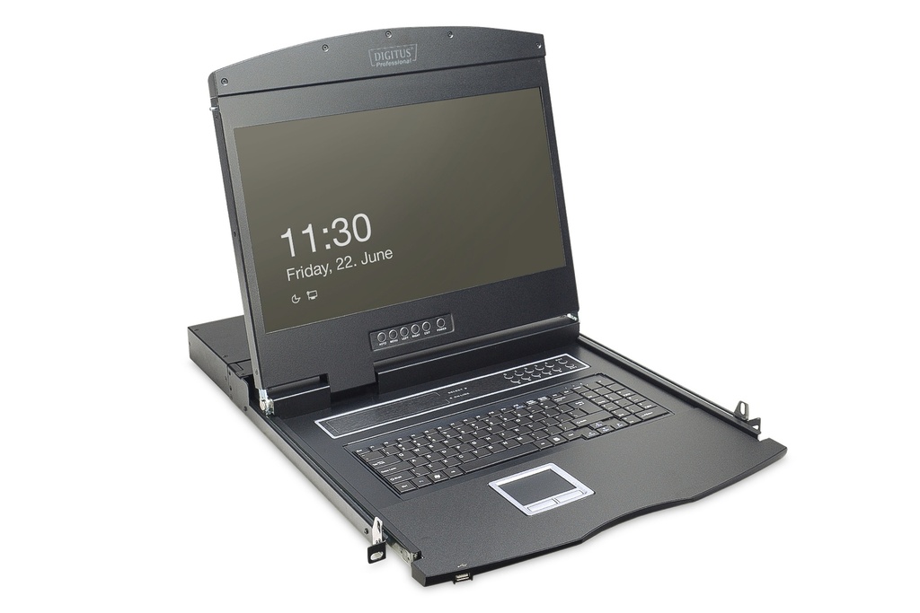Consola modular con TFT de 19" (48,3cm) y panel táctil