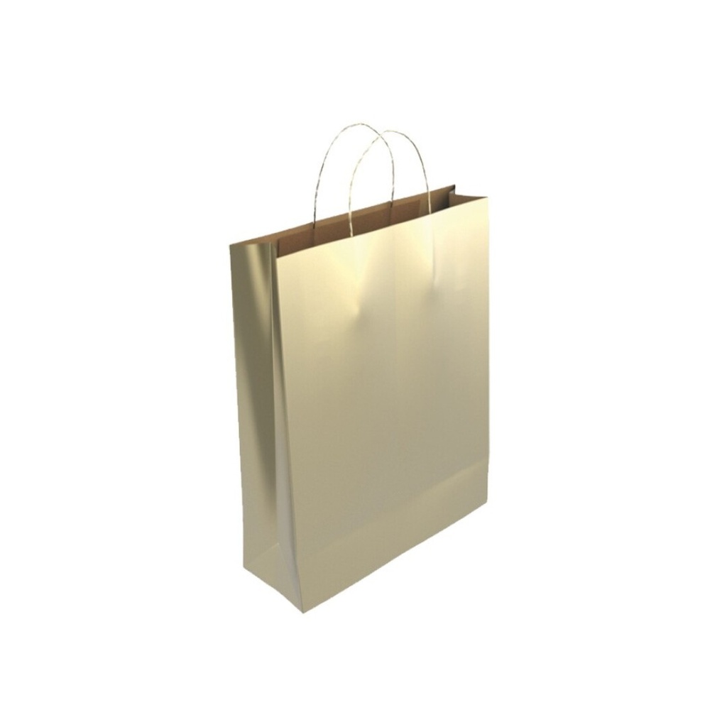 [329846] 329846 bolsa de papel Oro
