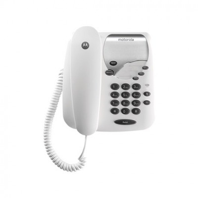 [107CT1WHITE] CT1 Teléfono analógico Negro