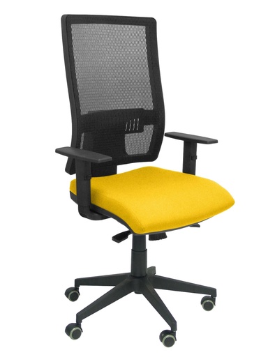 [10SBALI100SC] Silla Horna bali amarillo sin cabecero