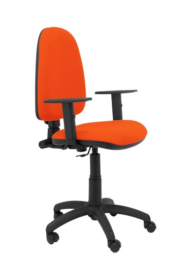 [04CPBALI305B10] Silla Ayna bali naranja oscuro brazos regulables