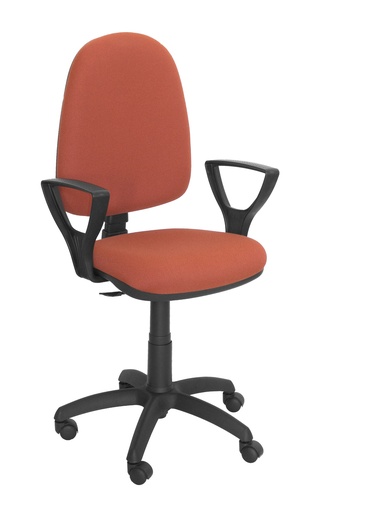 [04CPBALI363BGOLF] Silla Ayna bali marrón claro con brazos
