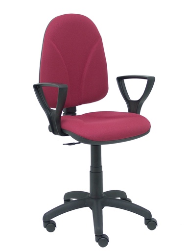 [1006CPBALI933BGOLF] Silla Algarra bali granate brazos fijos