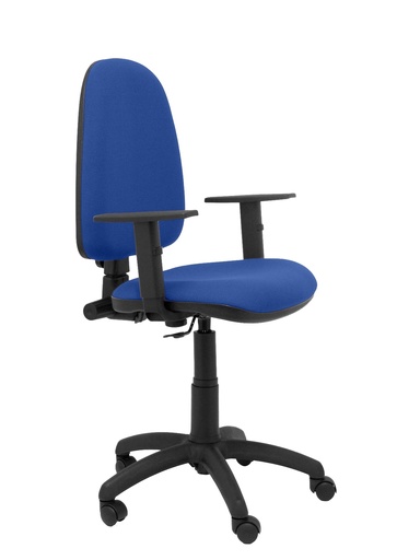 [04CPBALI229B10] Silla Ayna bali azul brazos regulables