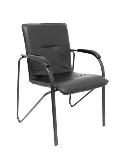 [PACK2259SPNE] Pack 2 sillas Balsa similpiel negro