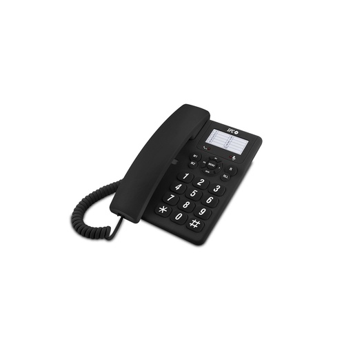 [3602N] Original Teléfono analógico Negro