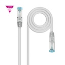 Cable de Red Cat.7 600MHZ LSZH SFTP PIMF AWG26, Gris, 3m