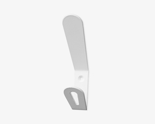 [EC/02/M1/BL] PERCHERO PARED EC/02 1 COLGADOR BLANCO