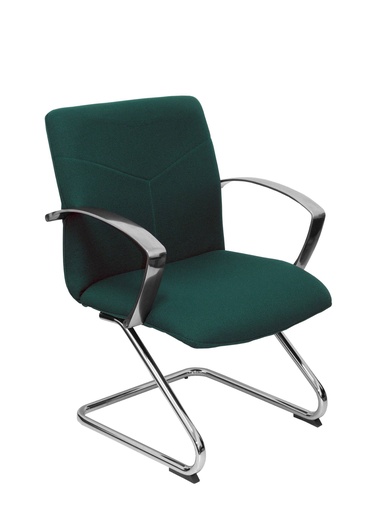 [117CPBALI426] Sillón Caudete confidente patín bali verde