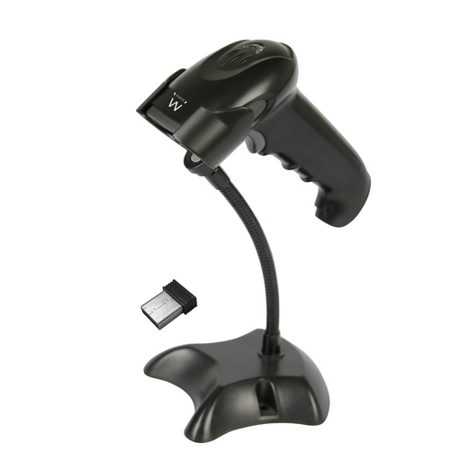 [EW3431] EW3431 lector de código de barras Lector de códigos de barras portátil 1D/2D LED Negro