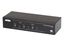 Switch de matriz HDMI 4K real 2 x 2 con desincrustador de audio