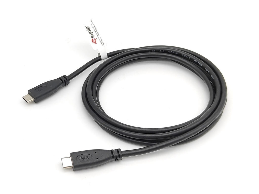 Cable USB 2.0 C a C, M/M, 2,0 m, PD 60 W