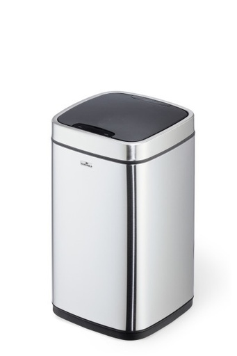 [342123] TOUCH 12L Rectangular Acero inoxidable Plata, Negro