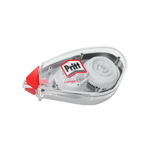 [4015000438605] Compact Flex corrección de películo/cinta 10 m Rojo, Transparente, Blanco 1 pieza(s)