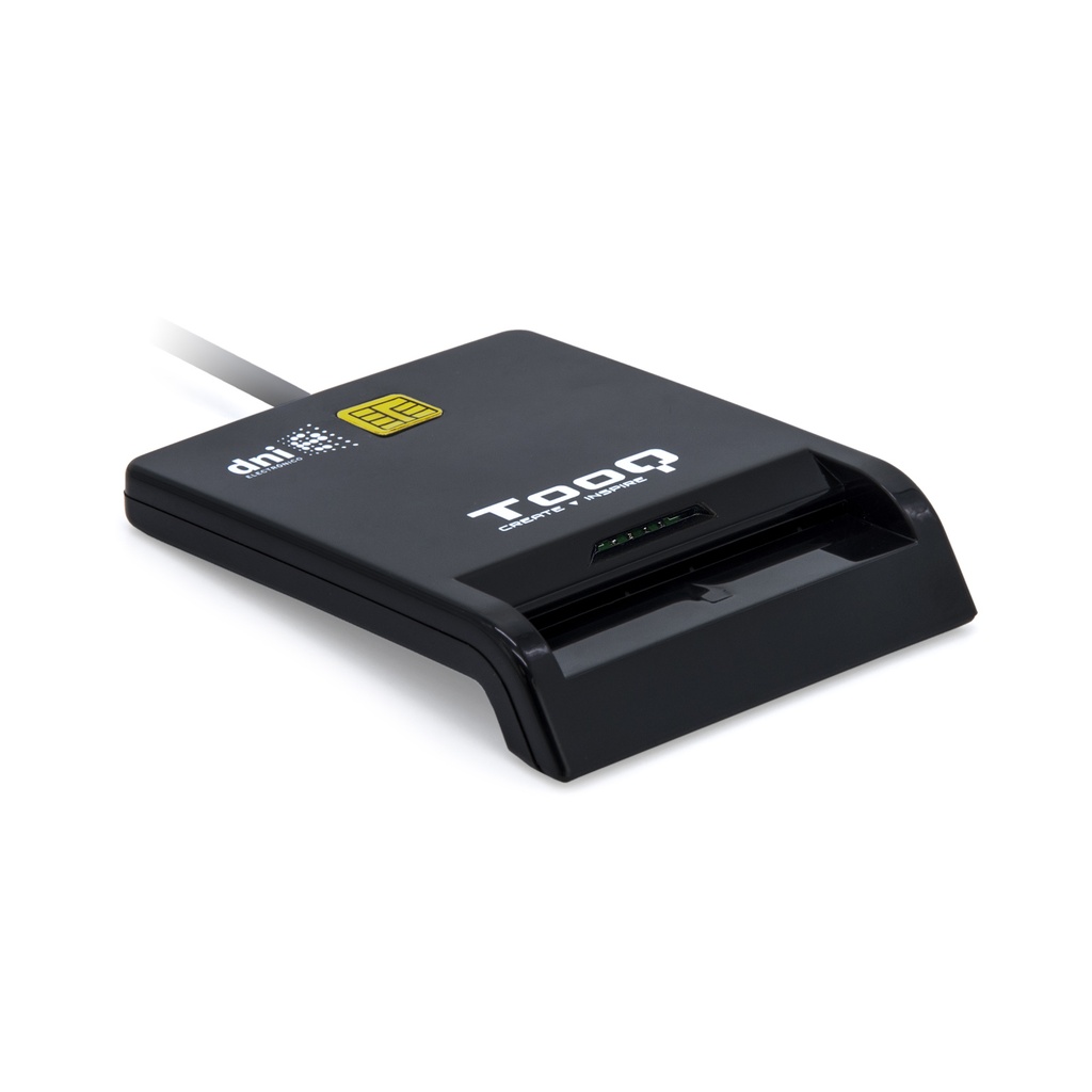 Lector de Tarjetas Inteligentes DNIe SIM USB-C, Negro