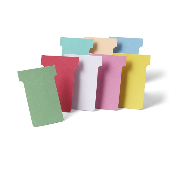 Estuche 100 Fichas T Tamaño 2 amarillo
