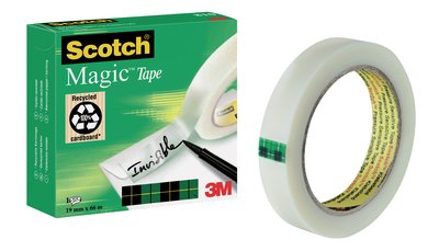 [8101966] Magic Tape 810 66 m Fibra, Papel