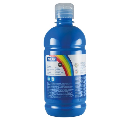 [03652] BOTELLA 500ML TEMPERA CIAN MILAN 03652