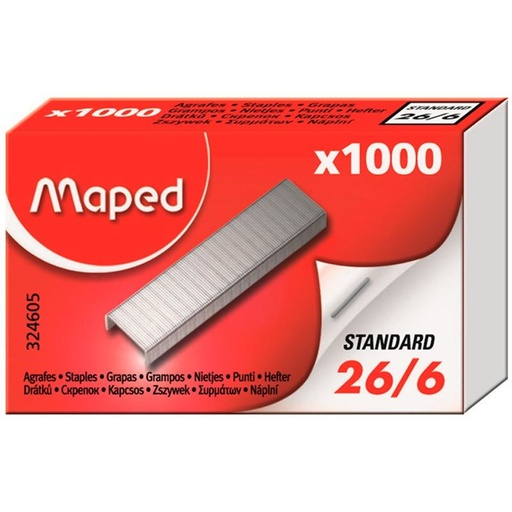 [324605] M324605 Paquete de grapas 1000 grapas