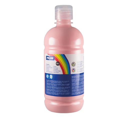 [03622] BOTELLA 500ML TEMPERA ROSA PALIDO MILAN 03622