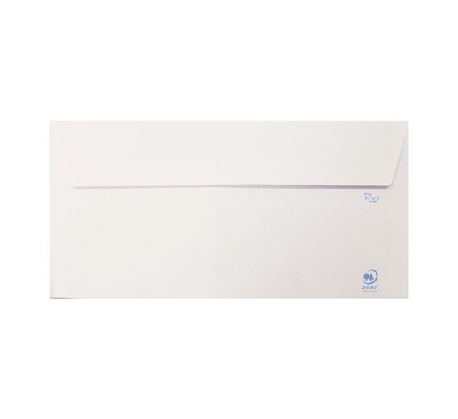 [OPEN110] C.500 SOBRES SAM 110X220 90 GR. BLANCO OPEN 110