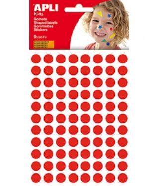 [13229] BOLSA 6H GOMETS APLI REDOND.10.5MM ROJO 13229