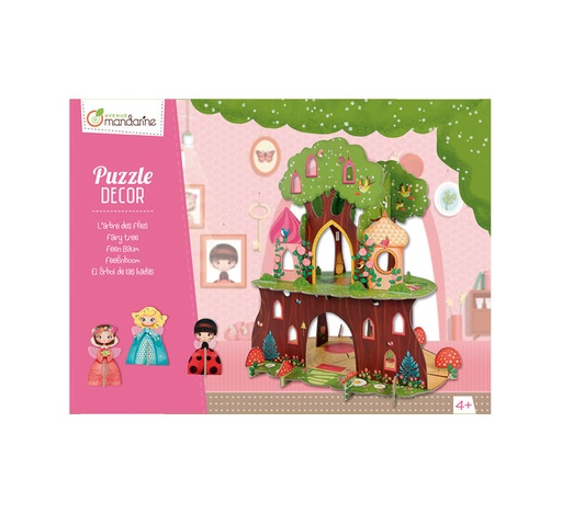 [PU002O] PUZZLE CLF 3D MANDARINE DECOR HADAS - Pack de 2 unidades