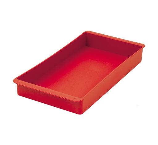 [209-03] BANDEJA MULTIUSOS FAIBO 24.7X12.5X3CM ROJO 209-03